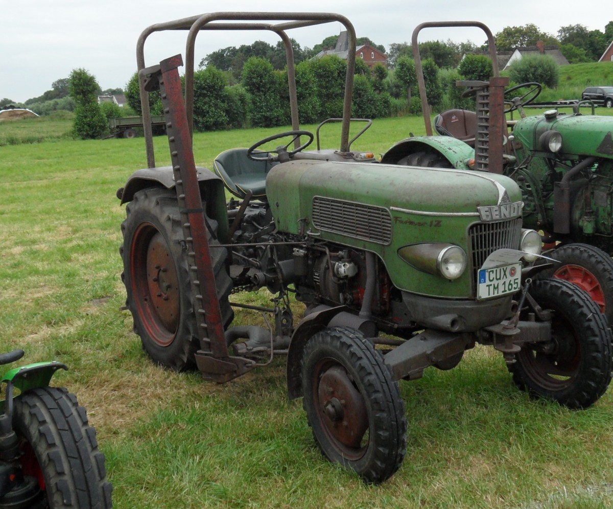 Traktoren Oldtimer "Fendt" Farmer 1 D TreckerTreff "Balje" 11.+ 12.07.2015 Bentwisch